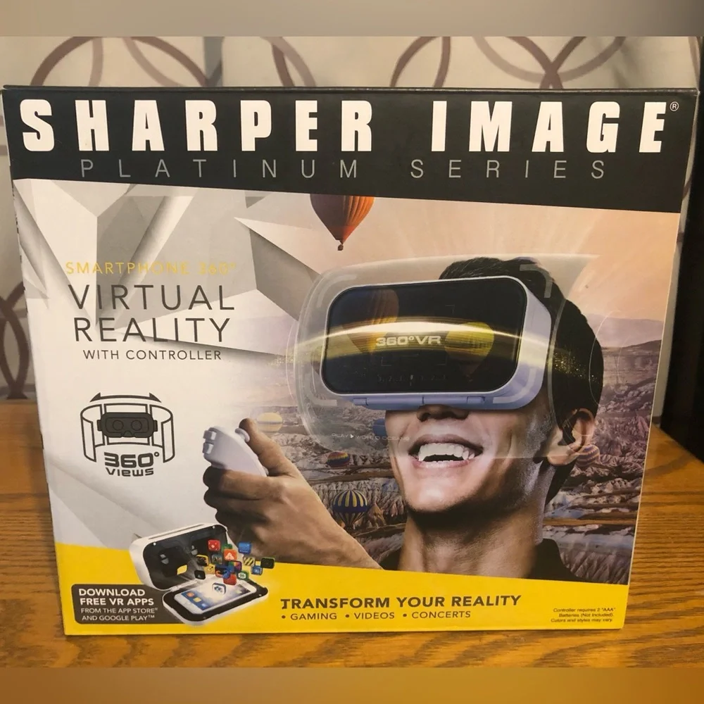Sharper Image Virtual Reality with Controller